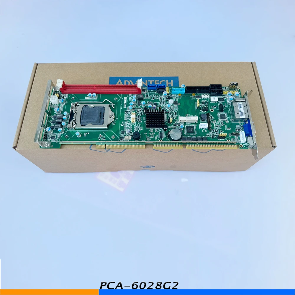 For Advantech Industrial Motherboard LGA1150 H81 Single Network Card PCA-6028 PCA-6028G2-00A1E PCA-6028G2