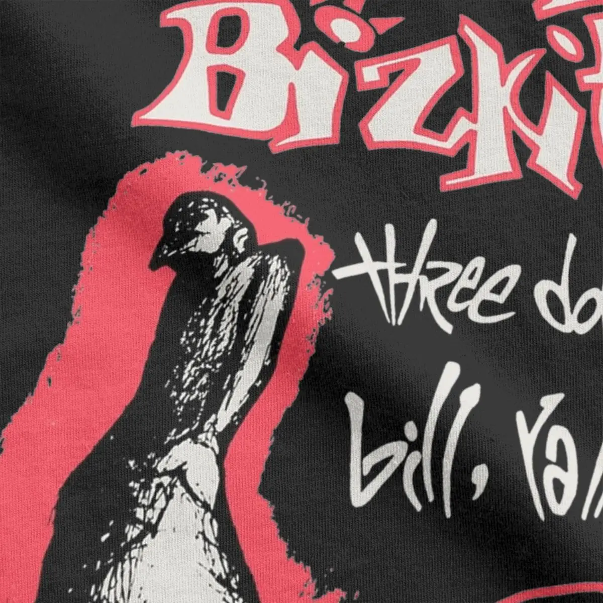 Vintage 1997 Limp Bizkit T Shirt for Men 100% Cotton Creative T-Shirts Round Collar Tee Shirt Short Sleeve Tops Gift Idea