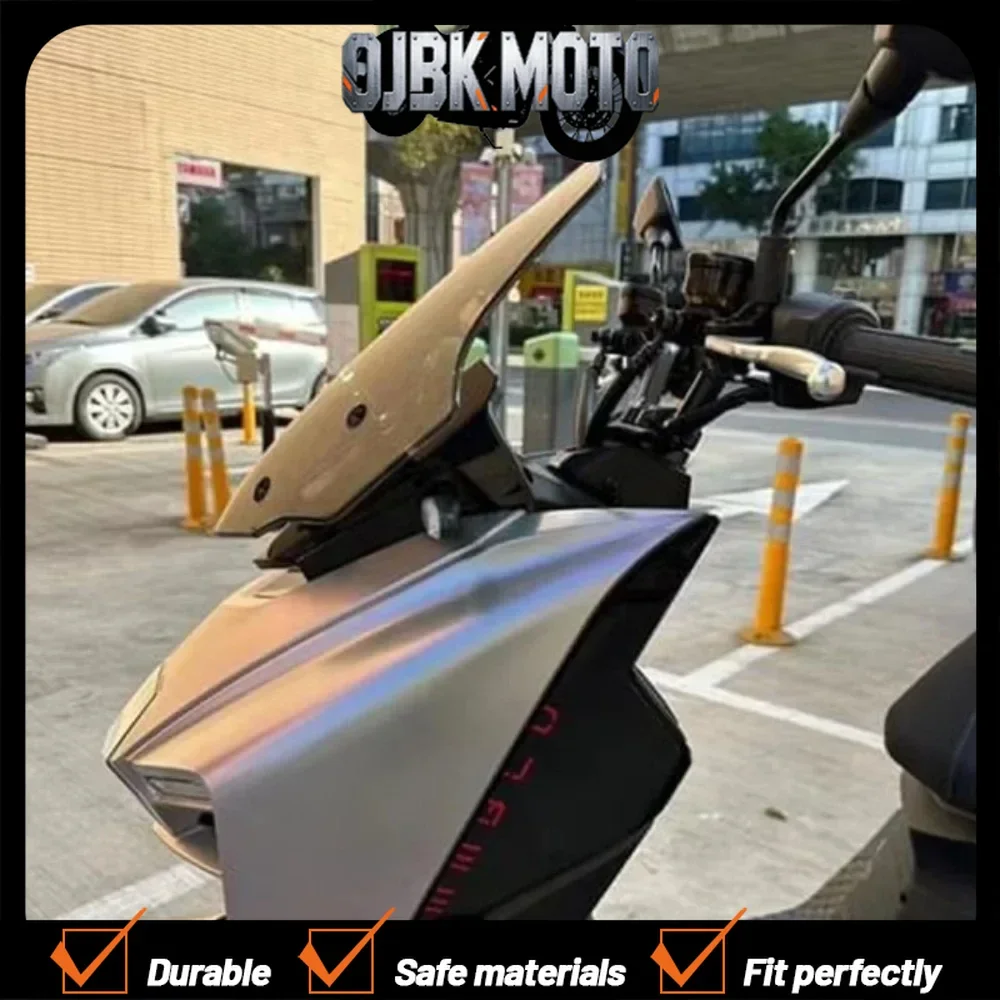 

【Perfect fit】For SYM MMBCU 158 158MMBCU MMBCU158 Windshield Windscreen Wind Shield Screen Deflector Spoiler Protector