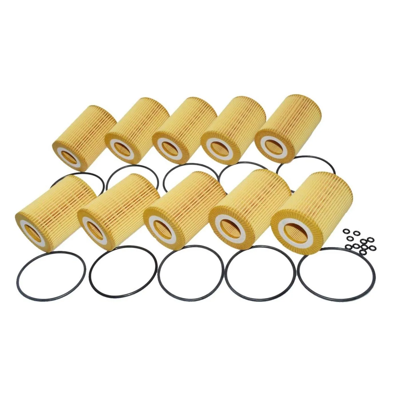 

Set of 10 Engine Oil Filter For Mercedes W211 W212 W164 Sprinter 2500 3500 3.0L 6421800009