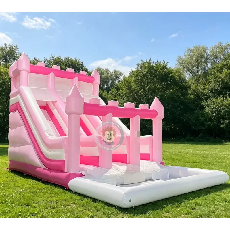 Kids Inflatable Party Slide 30ft Inflatable Water Slide