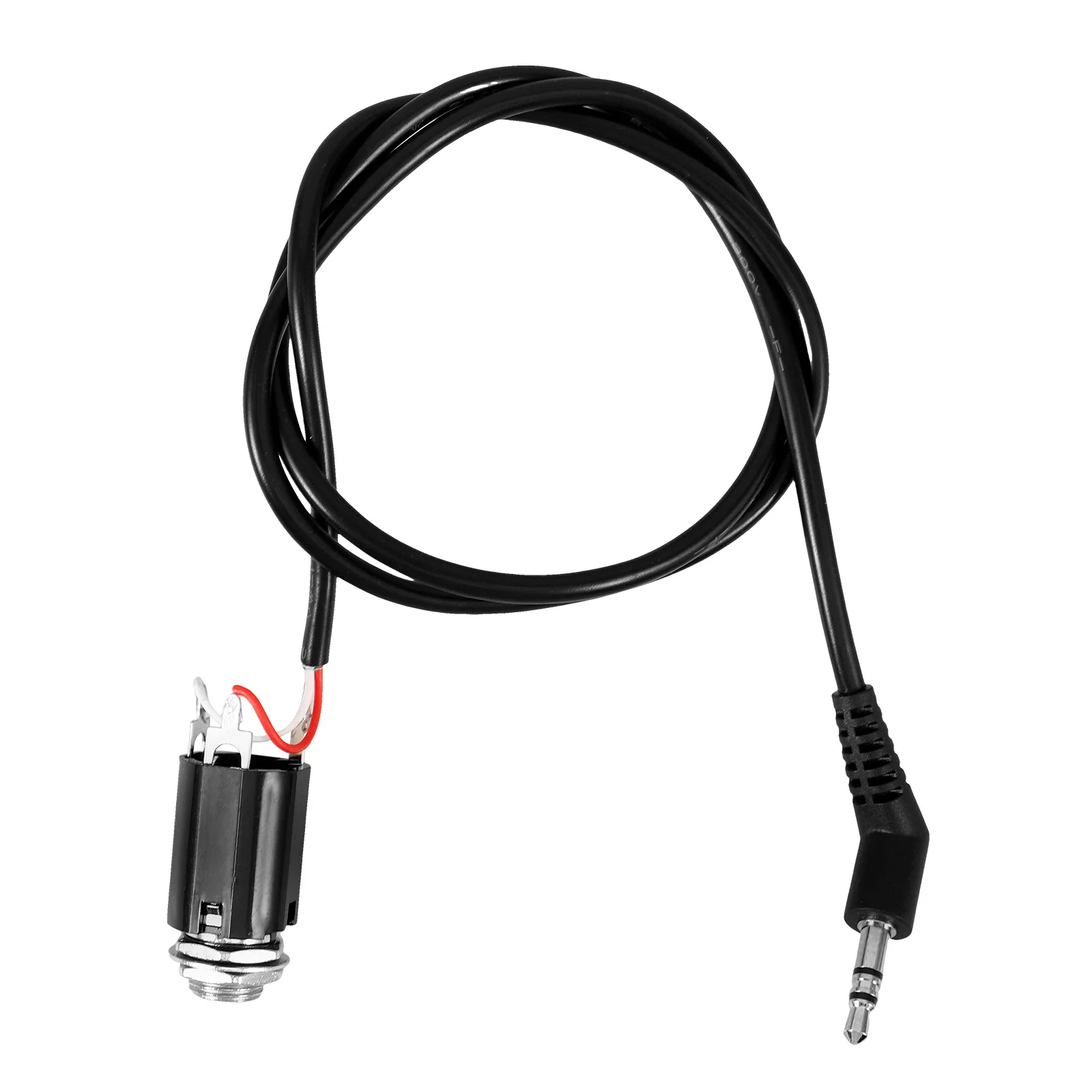 

Pickup Cable with 6.35mm Connector for Acoustic Guitar Durable High Fidelity Sound Quality Wooden Guitar Accessories