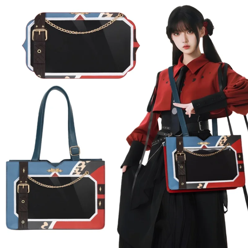

New Ash of The Kingdom Crossbody Bag Cartoon Sun Ce Itabag Anime Merchandise Holiday Gift Large Capacity Portable Storage