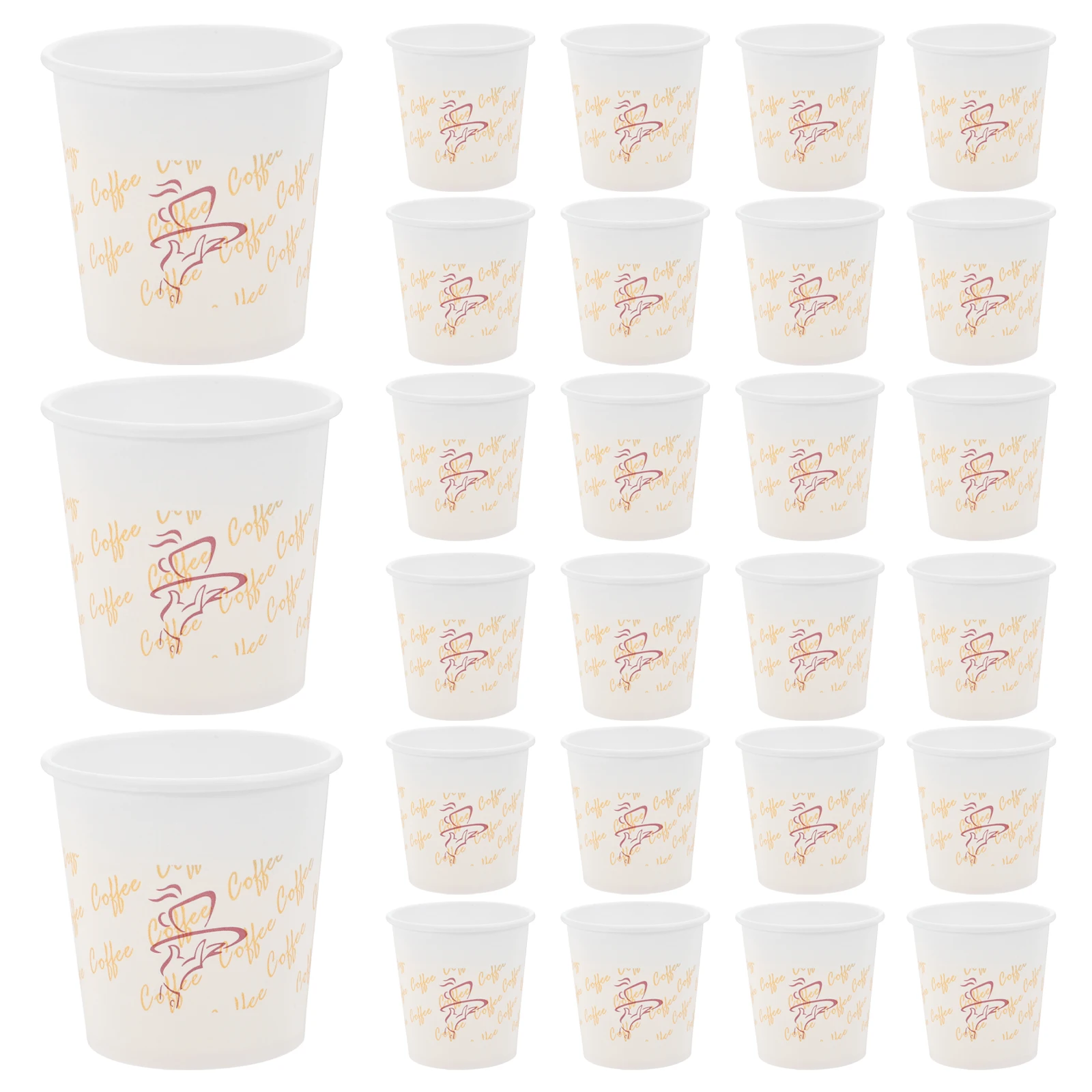 

100pcs Tasting Cups Disposable Mini Paper Sauce Cups Snack Portion Dipping Small Degradable JuiceDrink Samples Bath