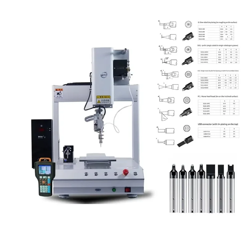 【Best-selling】High Quality Easy Programming 3/4/5 Axis Soldering Automatic Soldering Machine