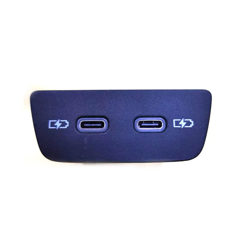 Double USB charging port MQB EVO For Golf mk8  ID3 T-Cross T ROC ID3 2G6035718 2G6 035 718 TYPE-C