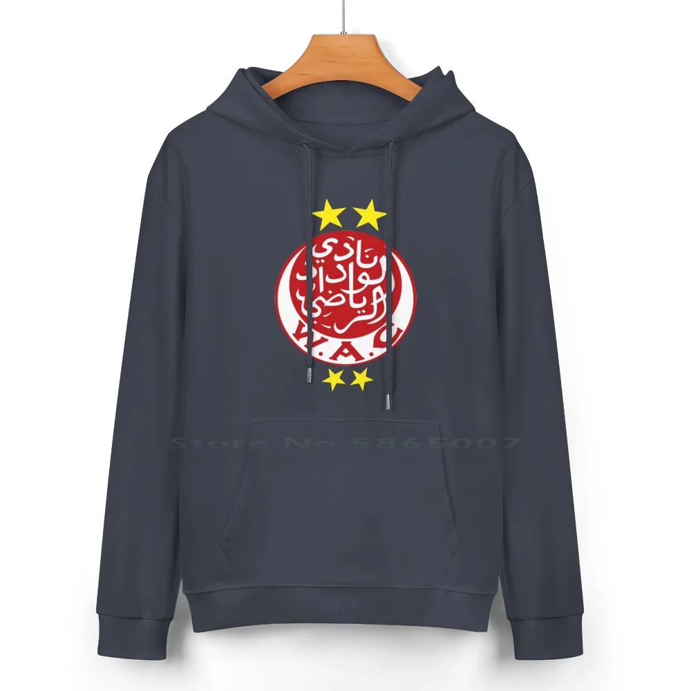 Wydad Club Athletic Morocco Cotton Hoodie Sweater 24 Colors Wydad Club Athletic Dimadimawydad Widadi Wydad Koora Botola Ultras