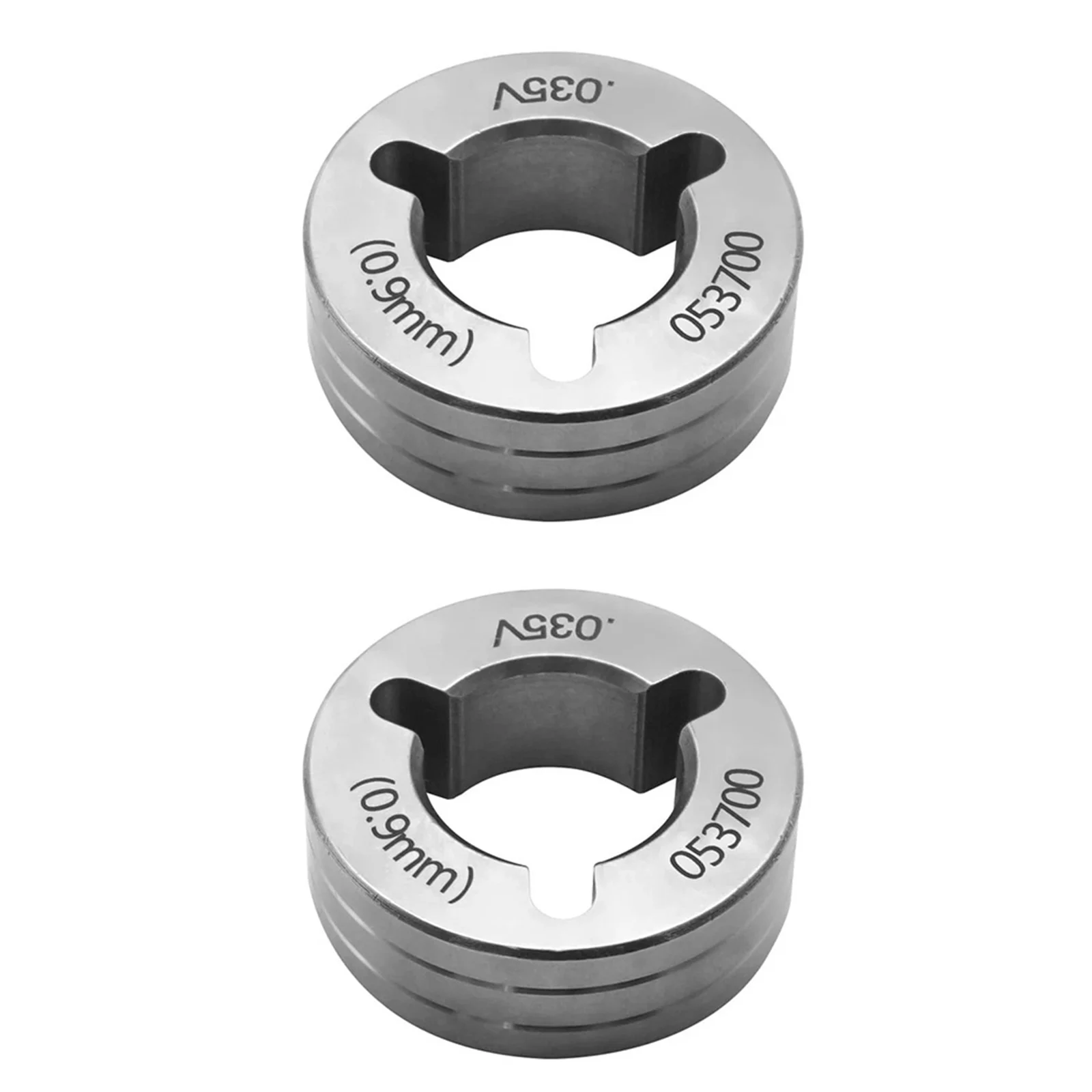 2-Pack Drive Roll Replacement For 200/210/212/250/251/252 Welding Equipment V-Groove .035'' Drive Roll Kit Replace 053700