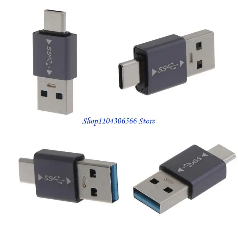 02DD Type-C Male to USB3.0 Male Adapter Fit for Phones Computers Notebook Computers