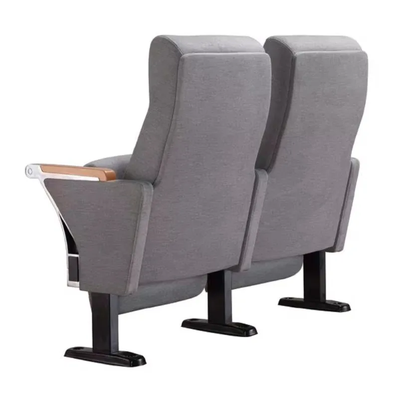European and American Trend Wooden Auditorium Chair Comfortable Theater Furniture