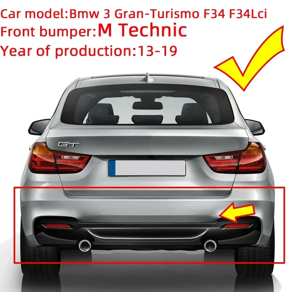 Front Rear Bumper Towing Hook Shell Garnish Headlamp Washer Nozzle Cover Cap For BMW3 GT Gran Turismo F34 F34LCI M 2013-2019