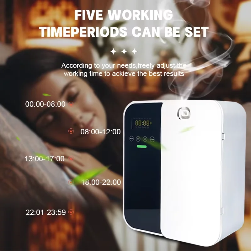 

Waterless Diffuser Aroma Diffuser 1000m³ Electric Scent Machine Smell Perfume Essential Oils Air Freshener 500ML Capacity
