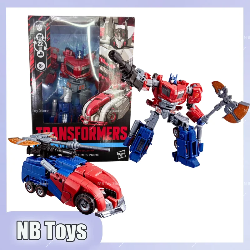 

В наличии: Коллекционная фигурка Оптимуса Прайма из серии Studio Series MTMTE Voyager War for Cybertron, модель для хобби и подарков