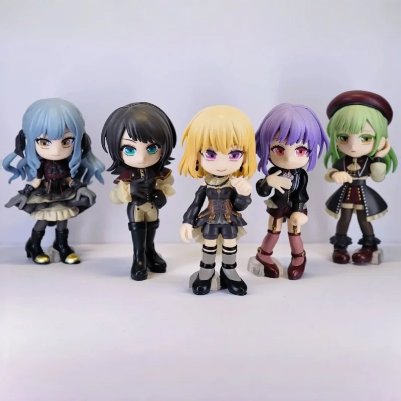 

Bushiroad Chibi Figure Bang Dream Mujica Wakaba Mutsumi Sakiko Anime Collectible Figurine Desktop Decoration For Anime Fans