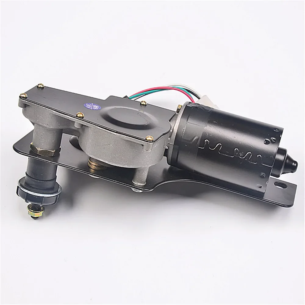 For excavator Komatsu PC120 200-5 wiper motor blade pc60-7 arm blade set PC300-5 wiper motor motor arm blade assembly