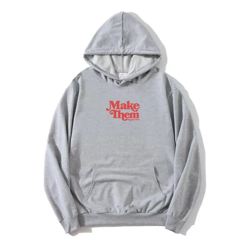 Nobody Wants This Make Them Hoodies Winter Warm Long Sleeve Hooded Sweatshirt Graphic Print Merch Women Men Clothing Unisex Tops
