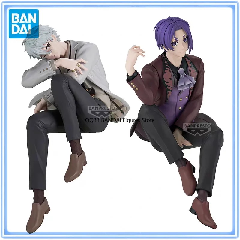 

BANDAI Original BLUE LOCK Sweets Flavor Seishiro Nagi&Reo Mikage Anime Action Figure Model Desktop Decoration