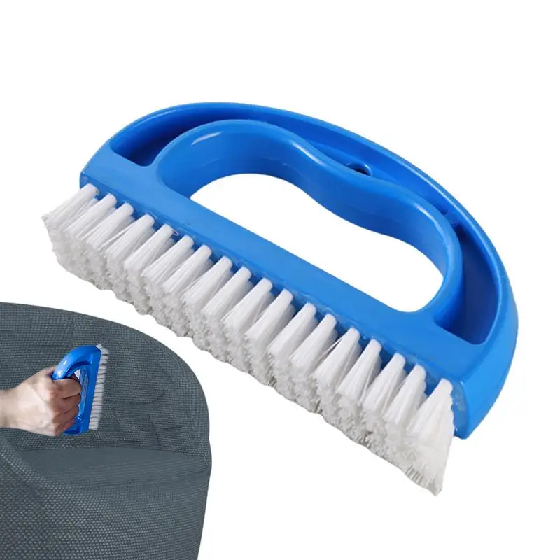 

Tire Cleaning Brush With Fine Bristle D Shape Auto Detailing Tool Anti Slip Wheel Washing Wipes For Vehicles Automobile Cars