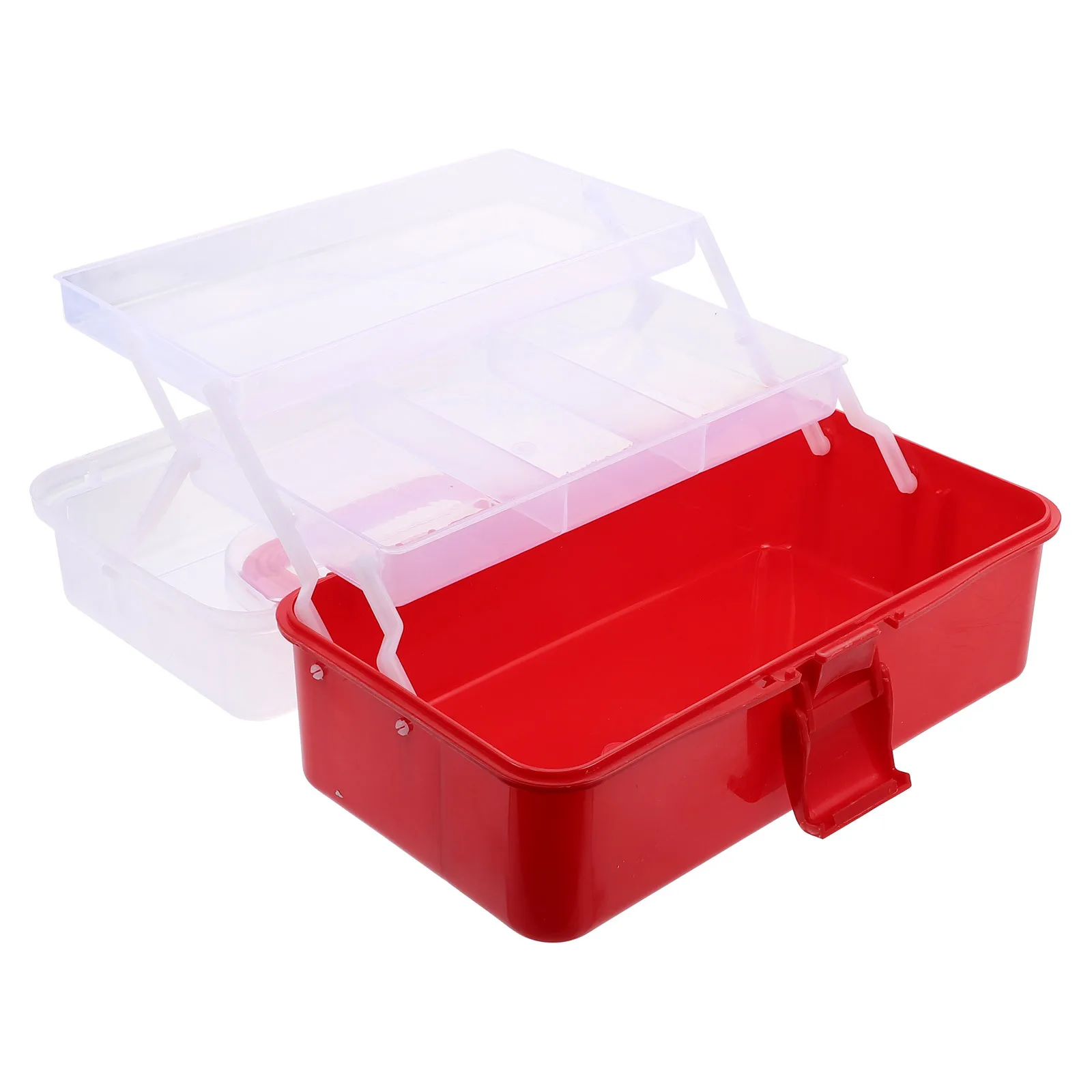 

1Pcs Versatile Storage Container Portable Plastic Handheld Fishing Gear Supply Organizer Component Box Durable Practical