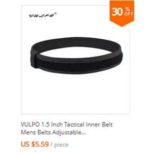 VULPO 1,75 Zoll/4,3 cm Taktischer Gürtel im Ronin-Stil, zweilagiger Molle-Gürtel, Jagd- und Airsoft-Kampfgürtel, Herren-Taillengürtel – Detail 4