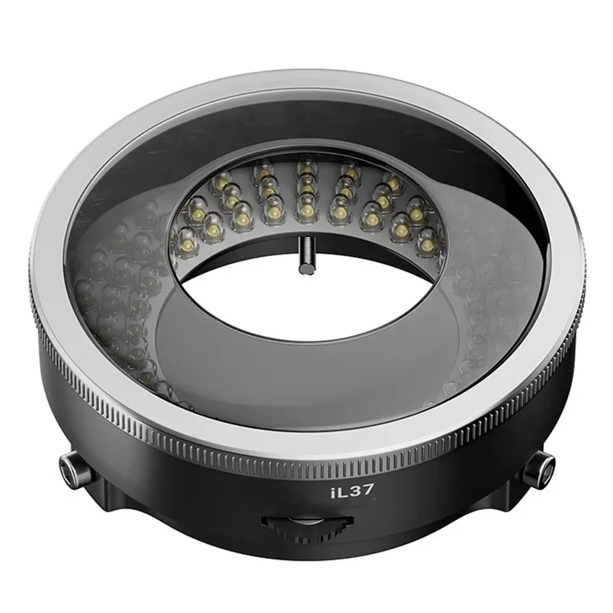 

IL37 Microscope Polarized LED Ring Light Lamp Anti Illuminators Source Eliminating Reflections