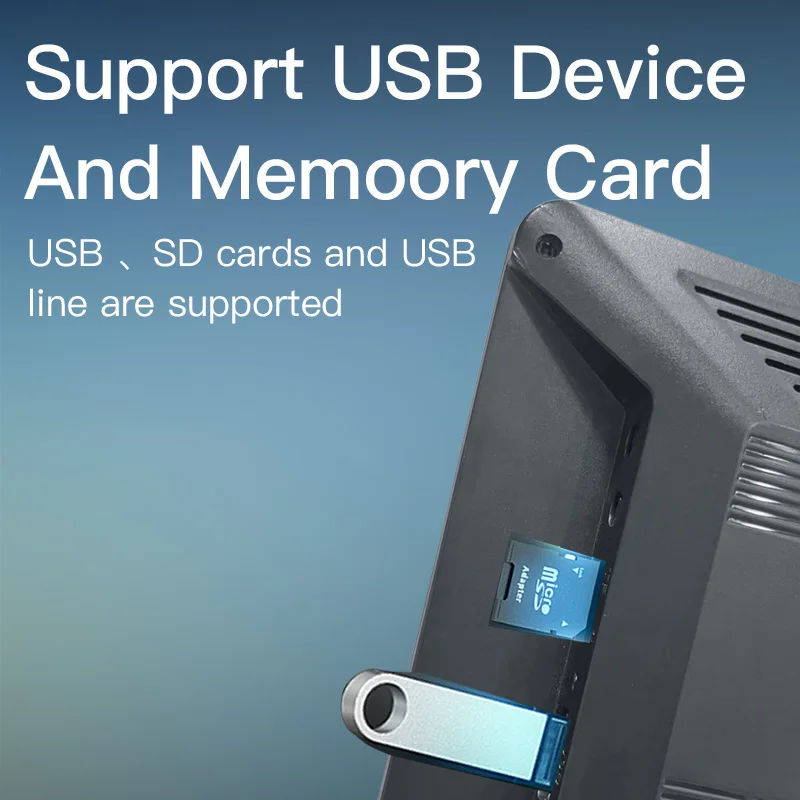 10.36 بوصة تعمل باللمس سيارة 4CH نظام ركن السيارة الجانب الأمامي الرؤية الخلفية كاميرا تعمل بالأشعة تحت الحمراء سيارة حافلة شاحنة DVR مجموعة #3