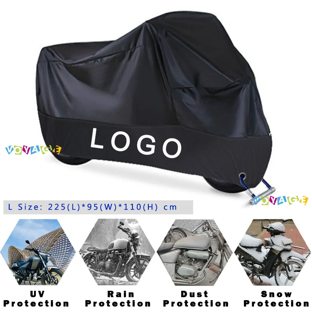 For Vespa Sprint 150 150S GTS Rain Cover Waterproof Dustproof Outdoor Motorcycle Cover Wear-Resistant Fabric Accessories