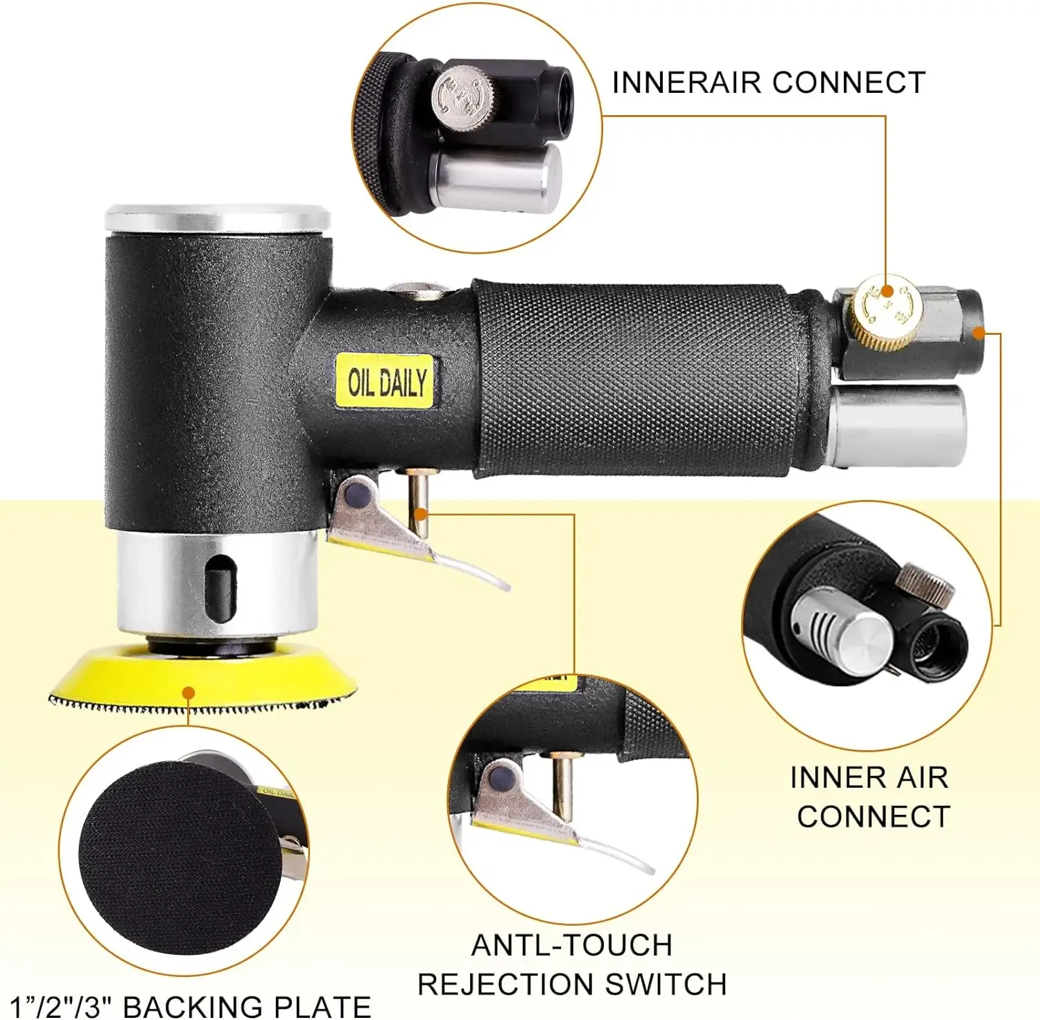 Random Orbital Air Sander 1\