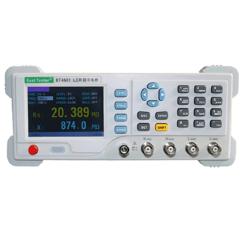 ET4501 مقياس الجسر الرقمي LCR