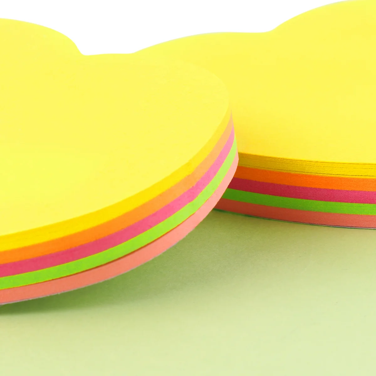 3 قطعة دفاتر ملاحظات لاصقة قابلة للإزالة على شكل قلب قابلة لإعادة الاستخدام ذاتية اللصق مذكرة زمنية للمنزل والمكتب والمدرسة والكلية #6