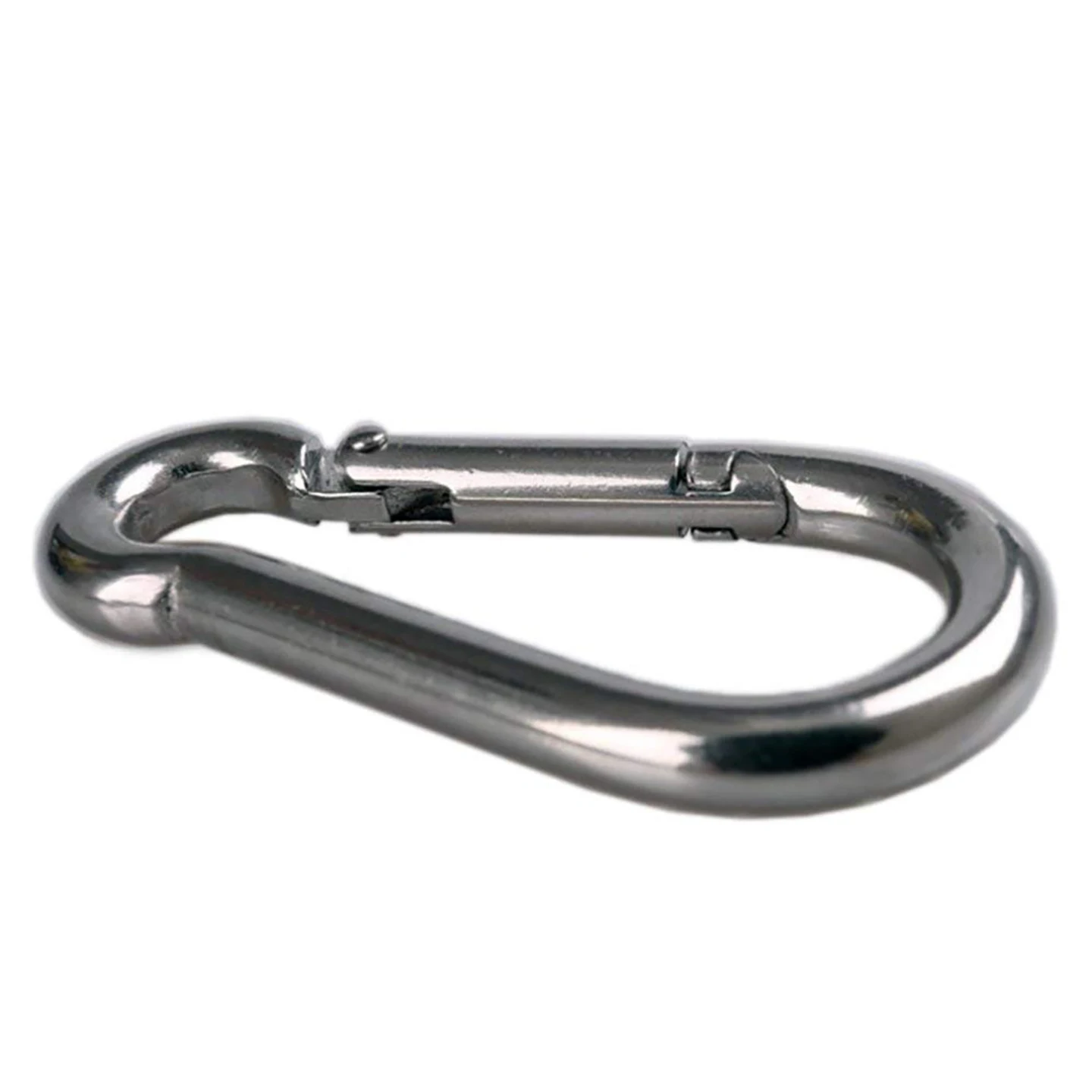 Picture 5: 6 M5 304 stainless steel rectangular eye pads and 6 climbing buckles, marine hardware staple rings for hanging hammocks, deck ro