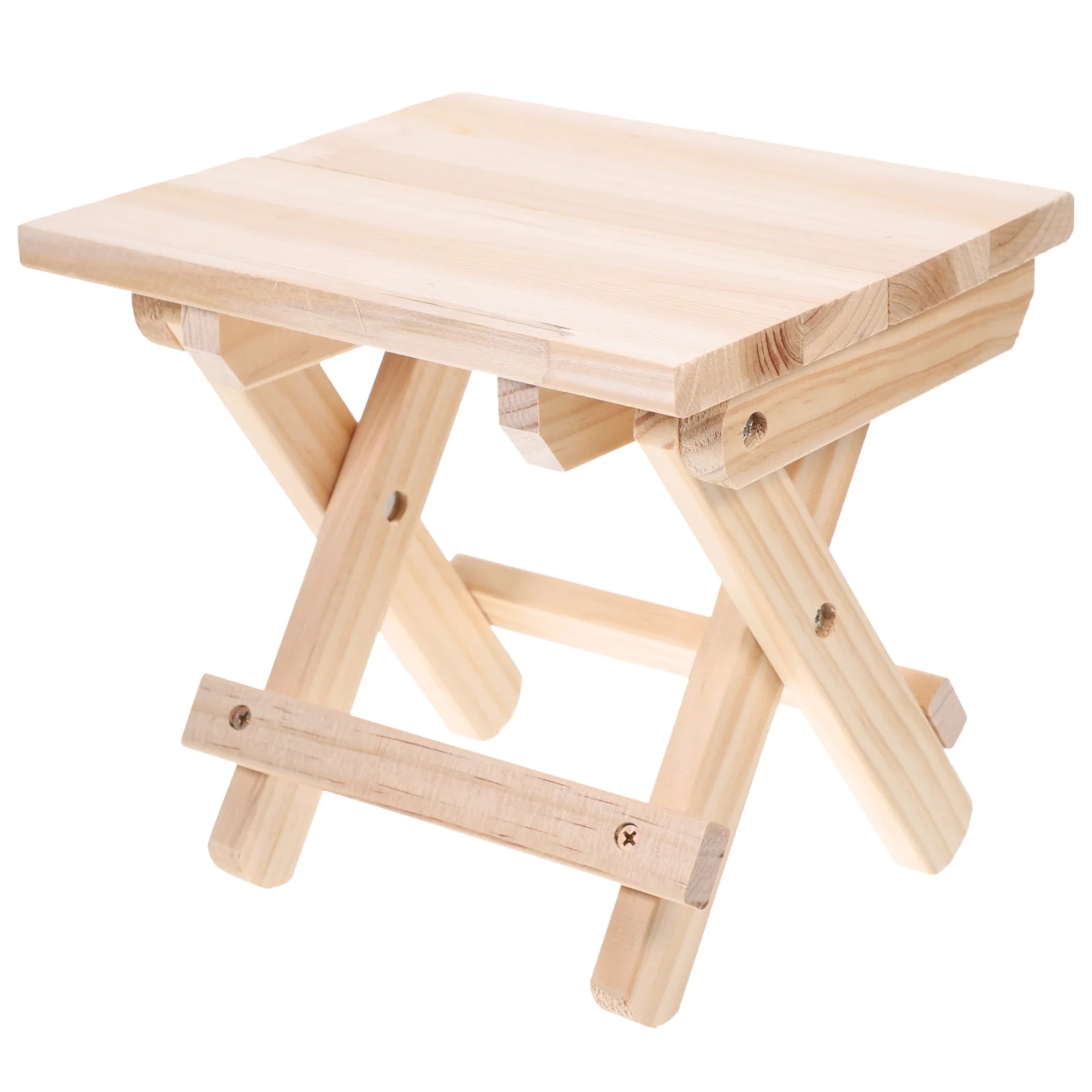 

Wooden Stool Low Height Folded Home Shoe Changing Non Slip Easy Clean Bathing Aid Child Stool Ideal Size Light Weight