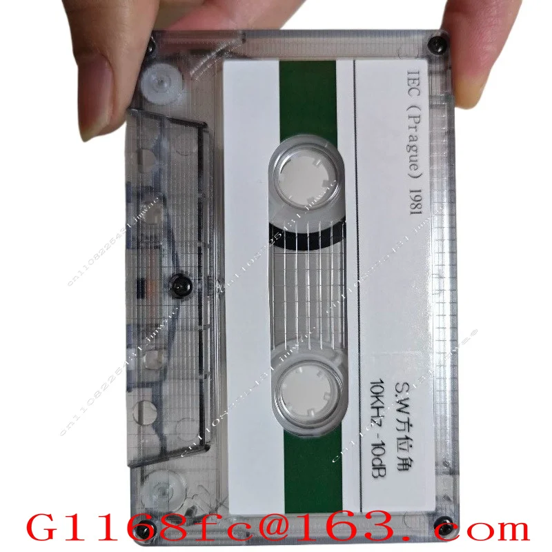 Azimuth Angle Test with 10kHz Tape Recorder Slot Maintenance Calibration Test