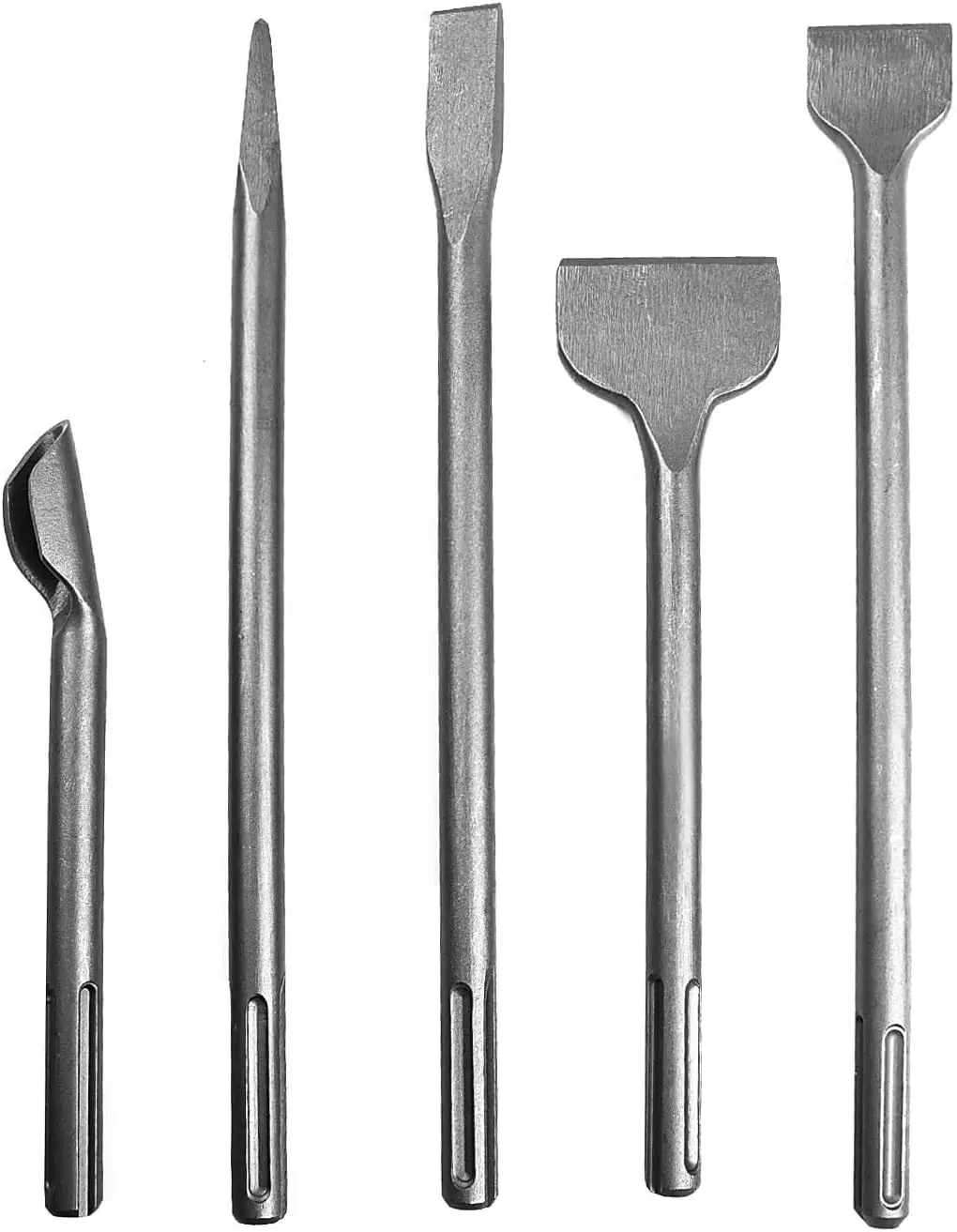 for SDS Max Chisel Set for Electric Hammer, Hand Tool in Wooden Storage Box Demolition, Concrete and Masonry Work, sds-max Rotar