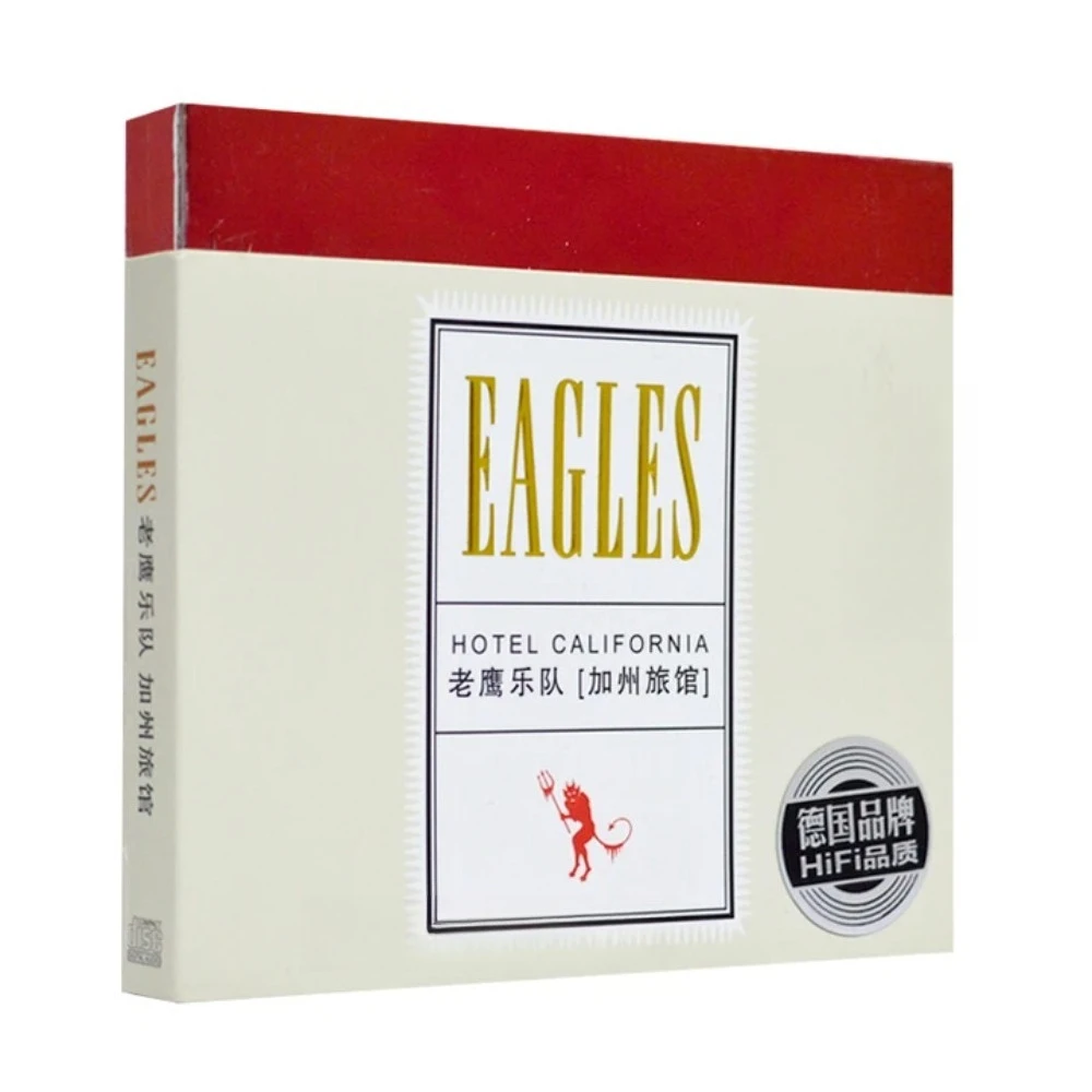 

CD-альбом группы Eagles | Хотель Калифорния: Вестерн-музыка и классические песни | Качество звука на черных виниловых пластинках | Аудиодиск с классической рок-музыкой для автомобиля