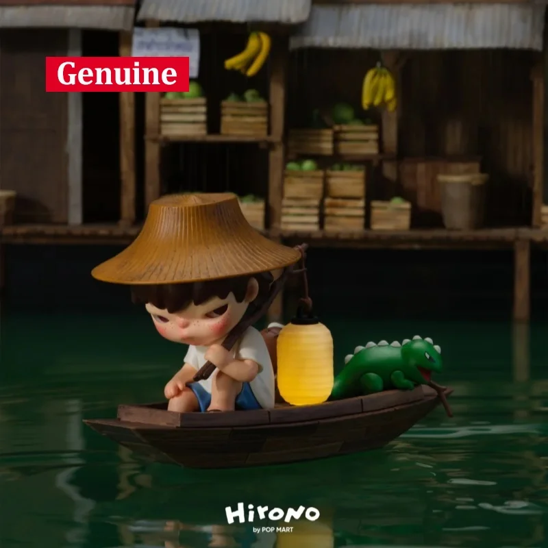 

POPMART Hirono Floating Market Thailand Limited Hanging Card Toys Ornaments Trendy Toys Handmade Collectibles Surprise Gifts