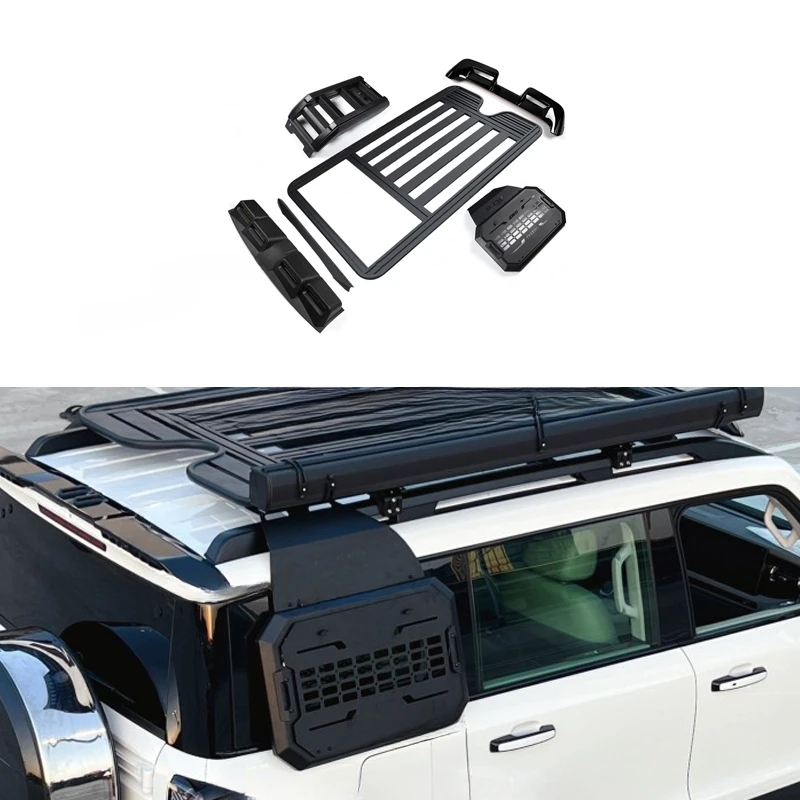 

Складная алюминиевая лестница-багажник на крышу автомобиля Bj30 B30E для Baic Bj30 B30E Dune, аксессуары