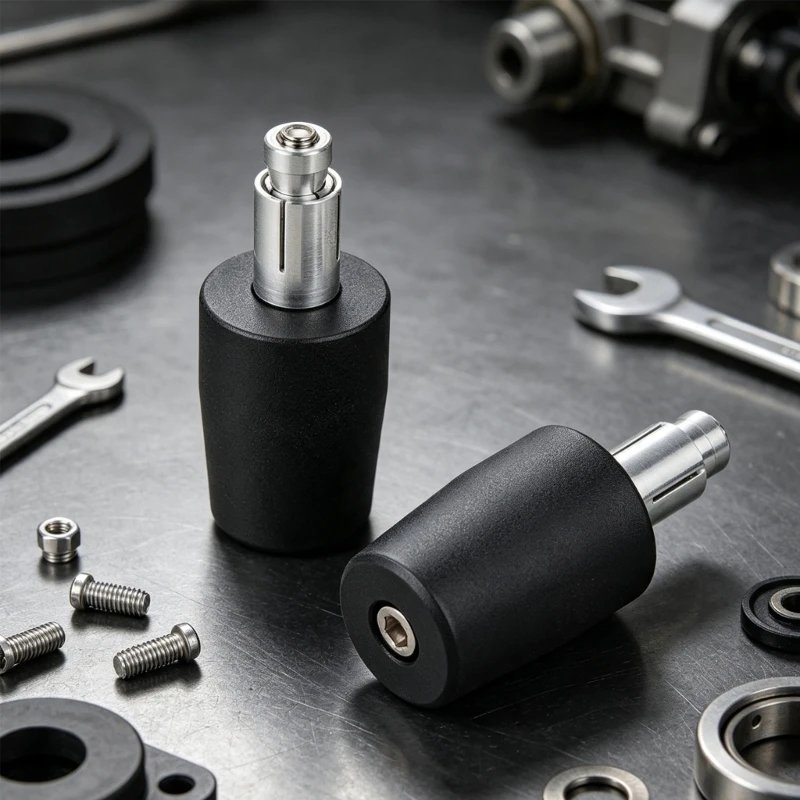 Replacements Handlebar End Plugs for Motorcycles Pair 85 X 38 Mm for Routine Repair and End Position Service Tasks H9EE