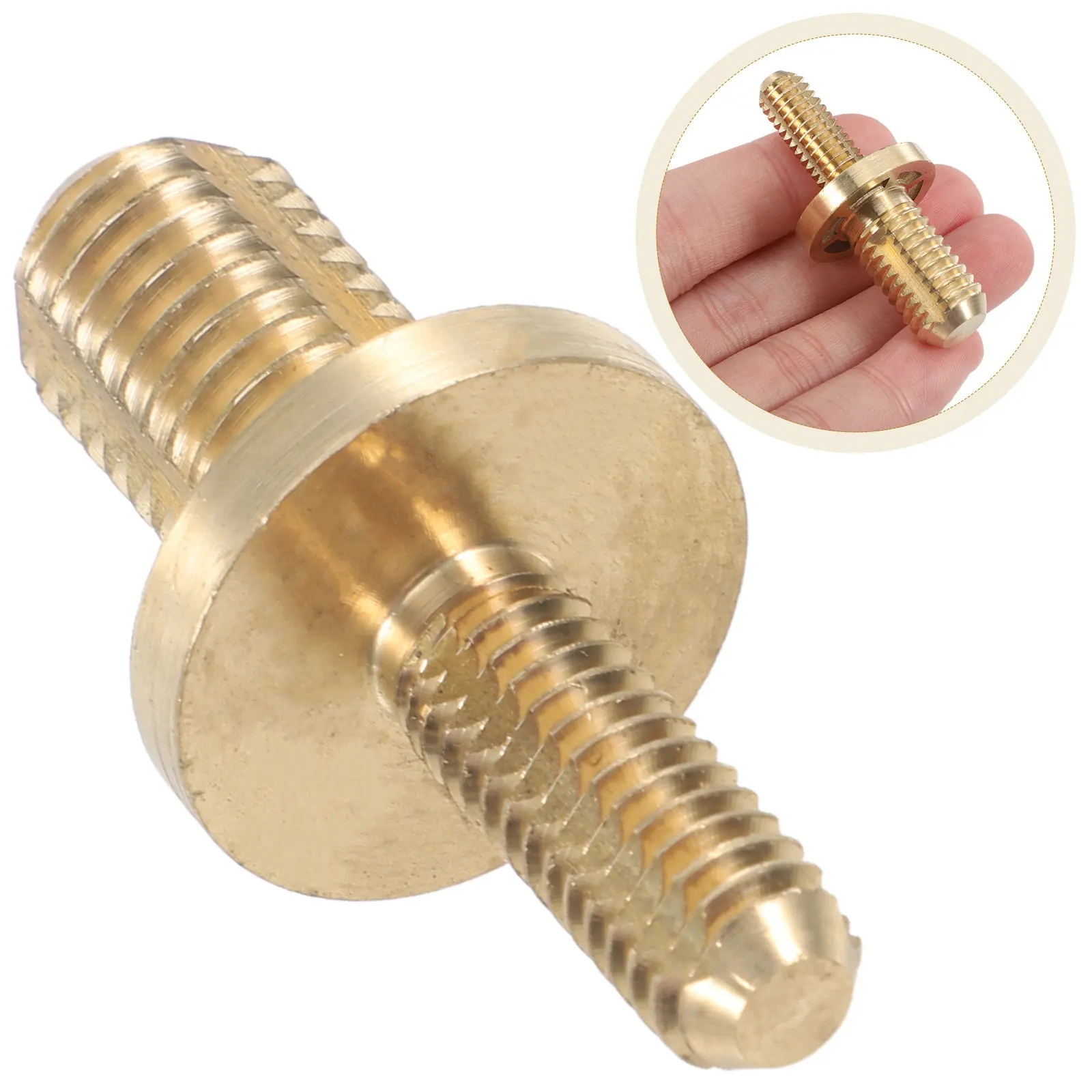 

Copper Interface Handle for Billiard Cue Extension Screw Joint Compatible Pool Cue Repair Upgrade Strong Connection Smooth