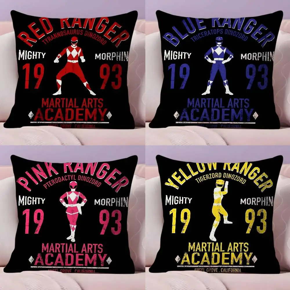 

TV M-Mighty Morphin Power Rangers Pillow Case Pillowcase Ultra Soft Skin Friendly Fabric Cloud Like Comfort & Concealed Zipper