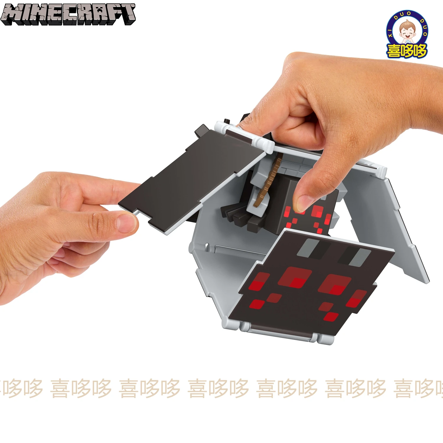 Assortiment Original Mattel Minecraft lancer des combattants Figure 2 en 1 transformant Steve Magic Mobs jouets pour enfants cadeaux de noël