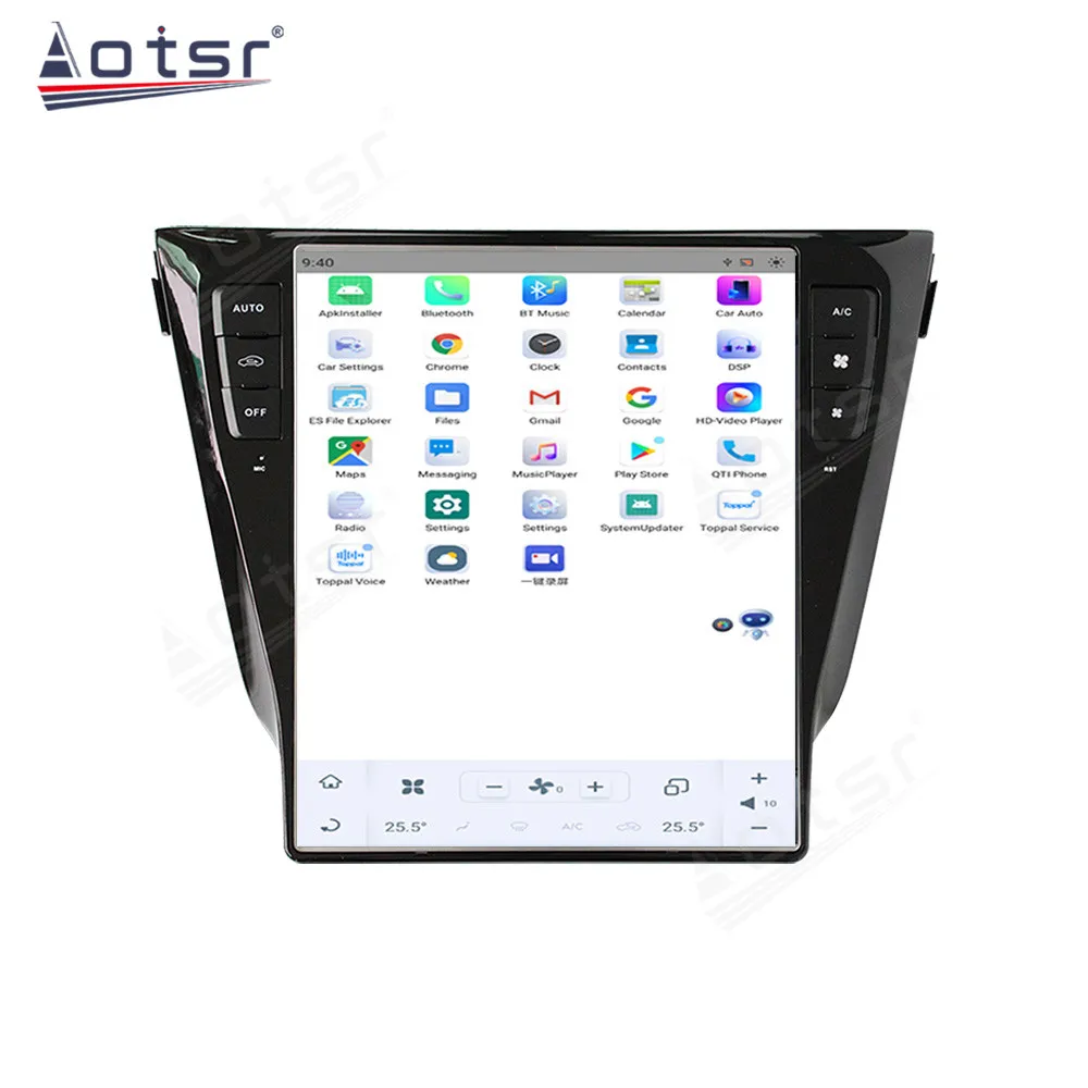 

12,1-дюймовый GPS Navi автомобильный радиоприемник Android 13 Qualcomm Snapdragon для Nissan Qashqai 2013-2018 мультимедийный плеер 4G CarPlay головное устройство