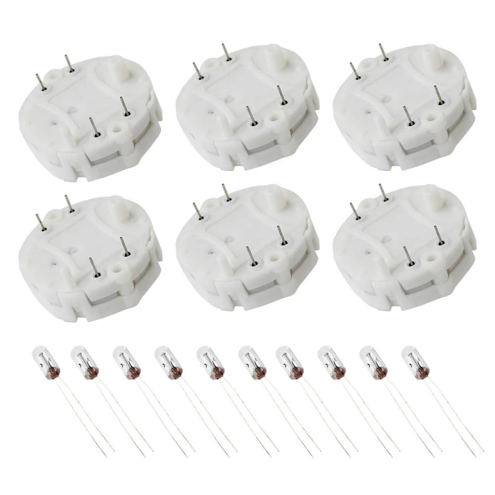 6pcs NEW Gauge Cluster Stepper Motor Kit w/ 10 BONUS BULBS for GM & Chevy Vehicles, 3 Months Warranty