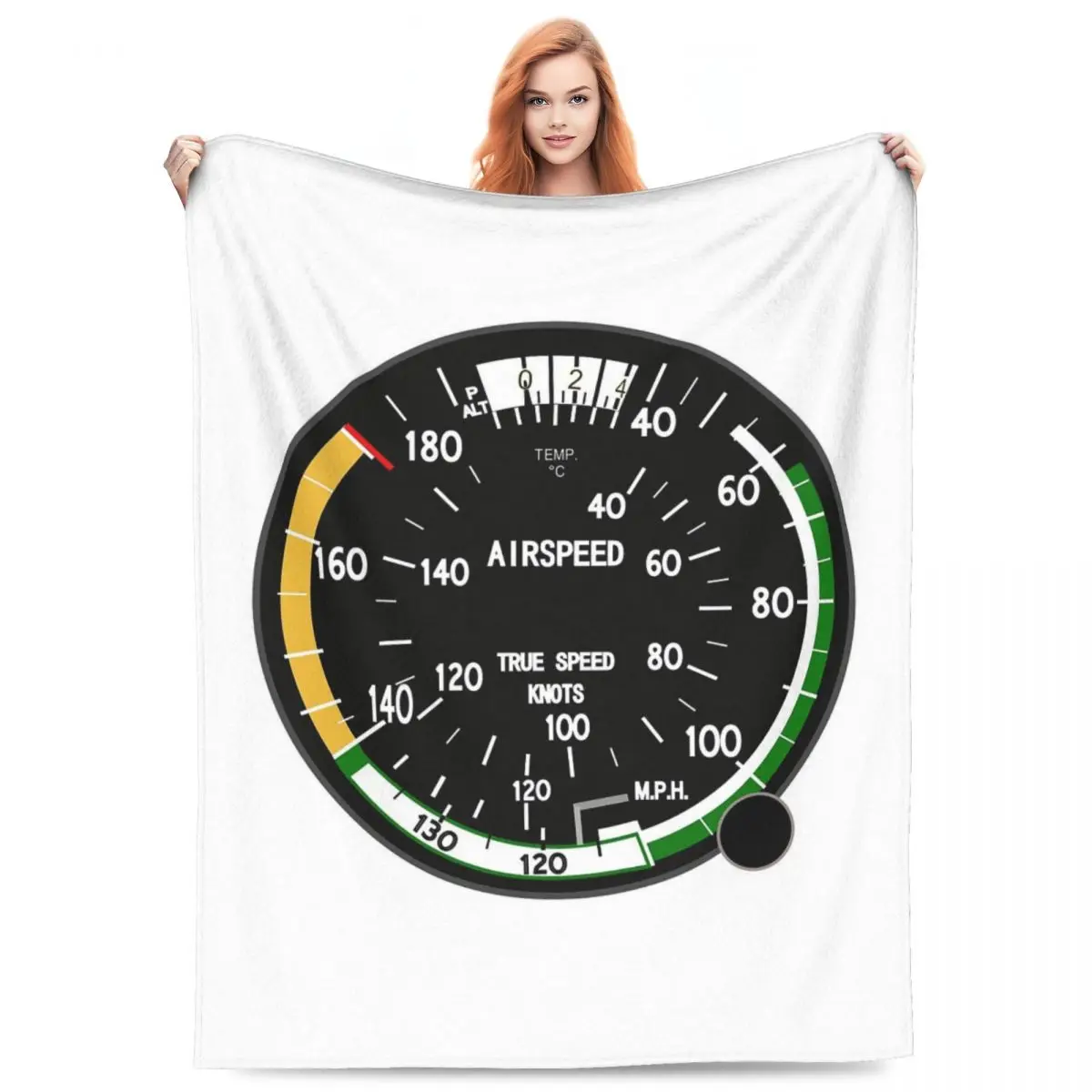 

Aircraft Speed Indicator Blankets Flannel Sofa Throw Blanket Warm Throw Blankets for Home Bedroom Office Throws Bedspread Quilt