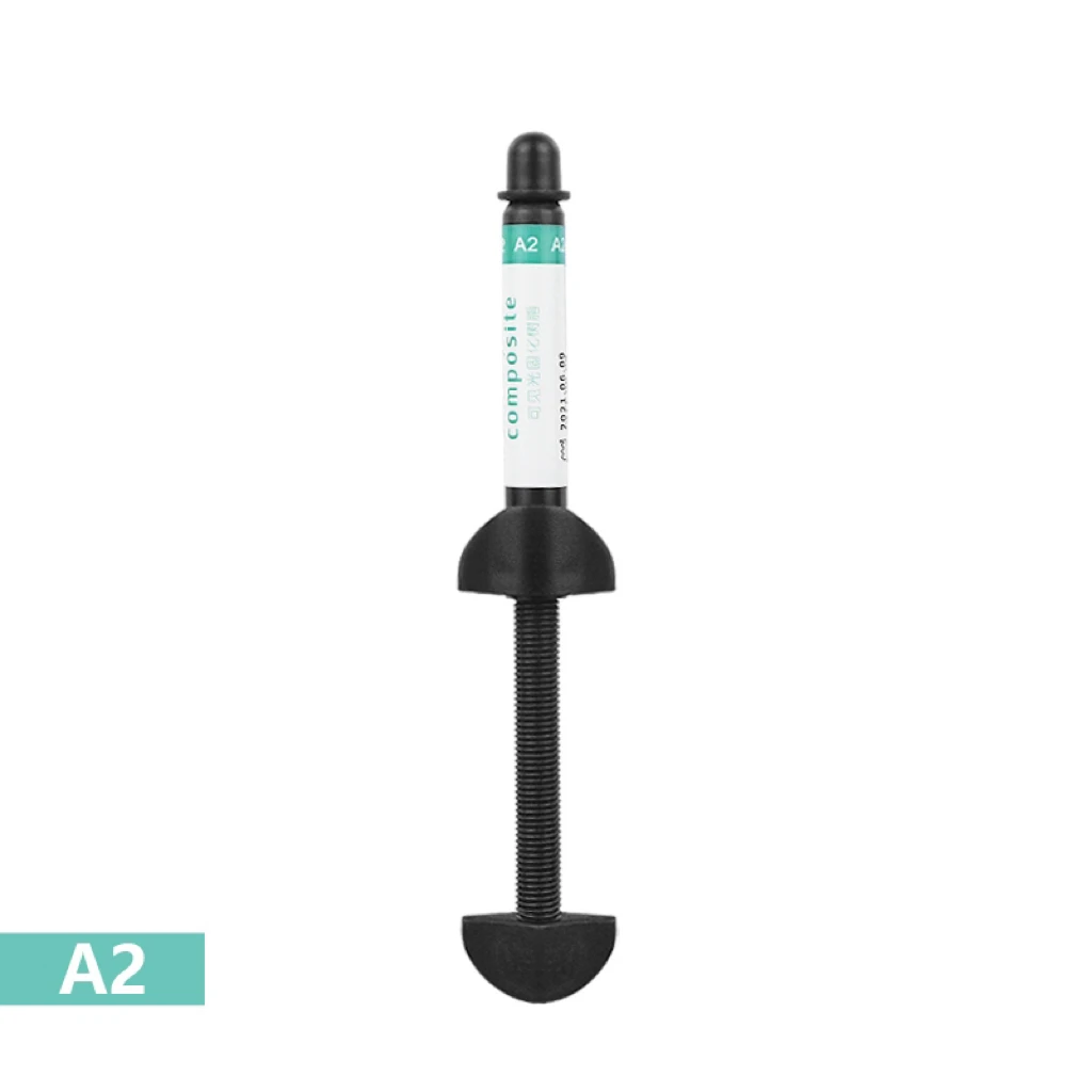 Light Cure Nano- Hybrid Composite Resin AEasy-to-Use Dental Composite Syringe Resin for Perfectly Restored Teeth Resin Composite