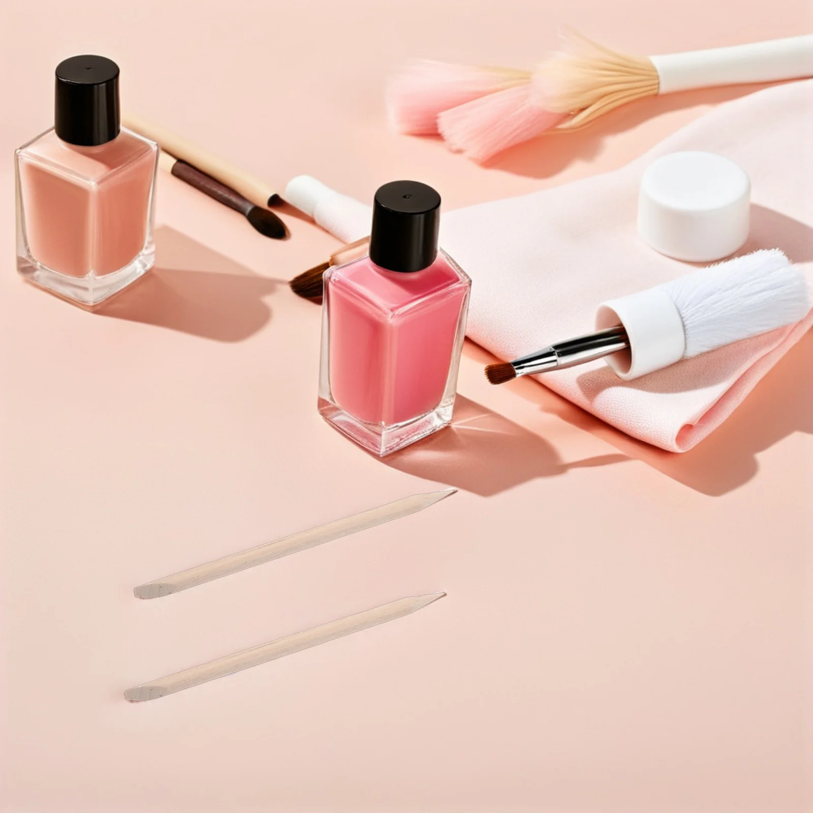 200Pcs Wooden Cuticle Pusher Sticks 7.5cm Nail Art Grooming Tools Manicure Pedicure Nail Cuticle Cleaner Polish Pusher Remover