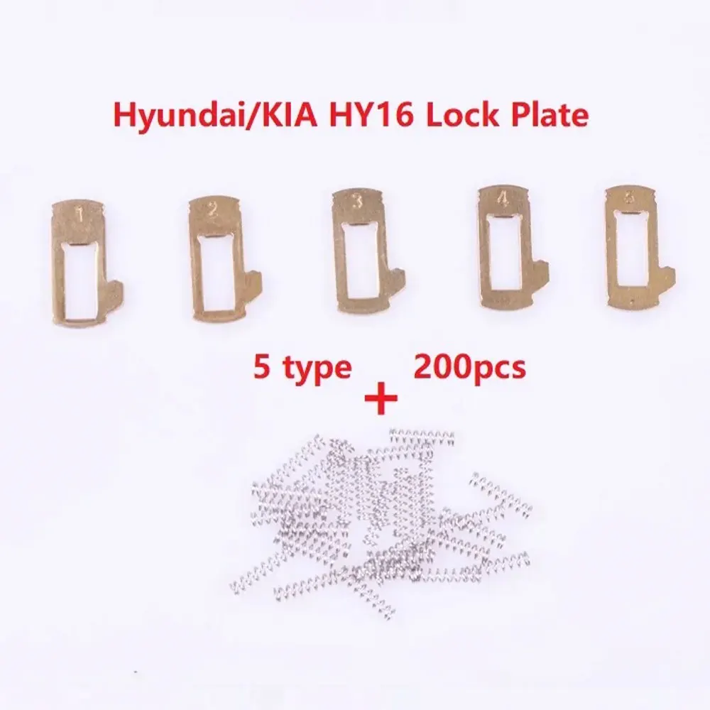 200pcs/lot HY16 Car Lock Reed Locking core Spring For Hyundai Lantra Freddy K2 K3 Car Lock Tablets Lock Spring Locking Reed