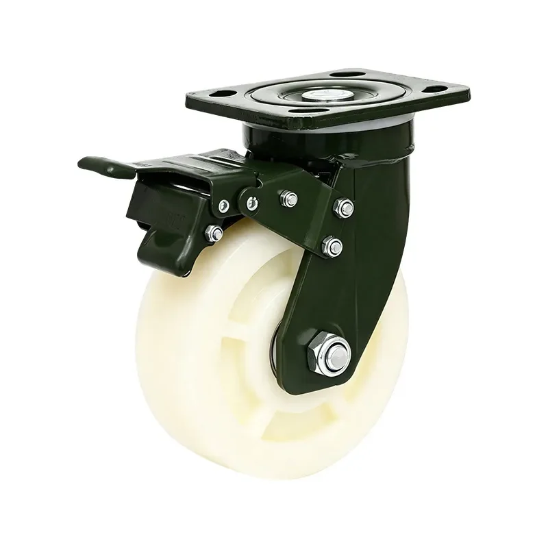 Super heavy wheel 6 inch universal wheel load 1 ton 2 tons 3 tons nylon universal wheel industrial equipment casters