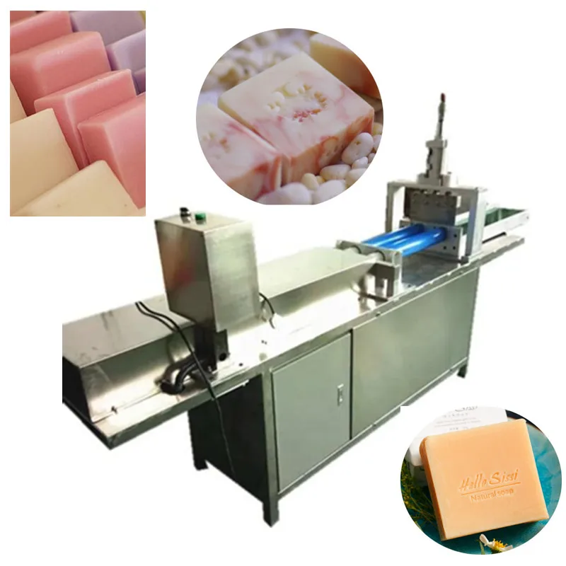 ماكينة تقطيع قطع الصابون الأوتوماتيكية من النوع الأوتوماتيكي 1.2 كيلو وات ماكينة قطع شريط الصابون اليدوية 220 فولت ماكينة صنع شريط الصابون