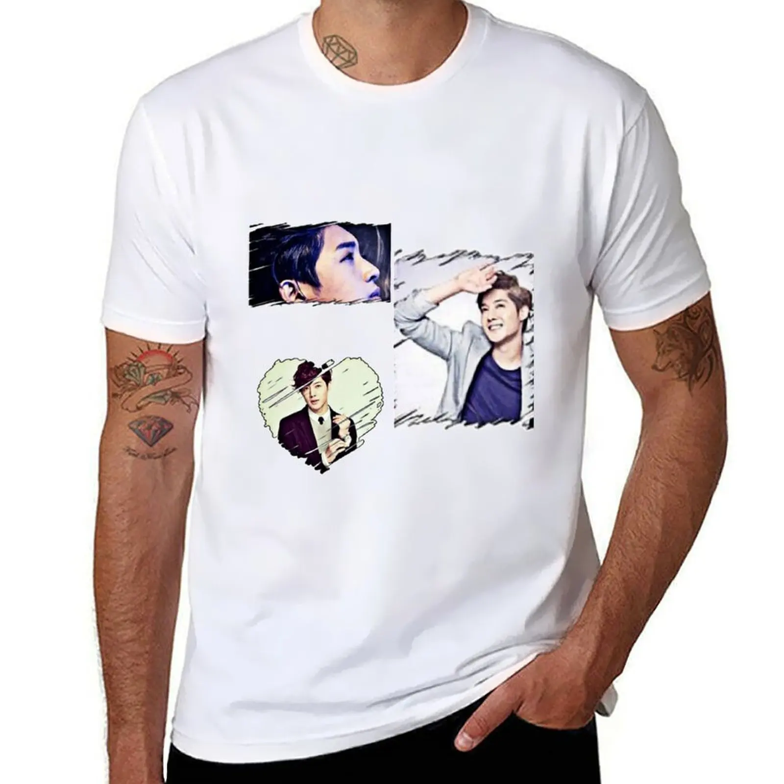 

Kim Hyun joong T-Shirt t shirts for man cotton funny man t shirts for men T-Shirt